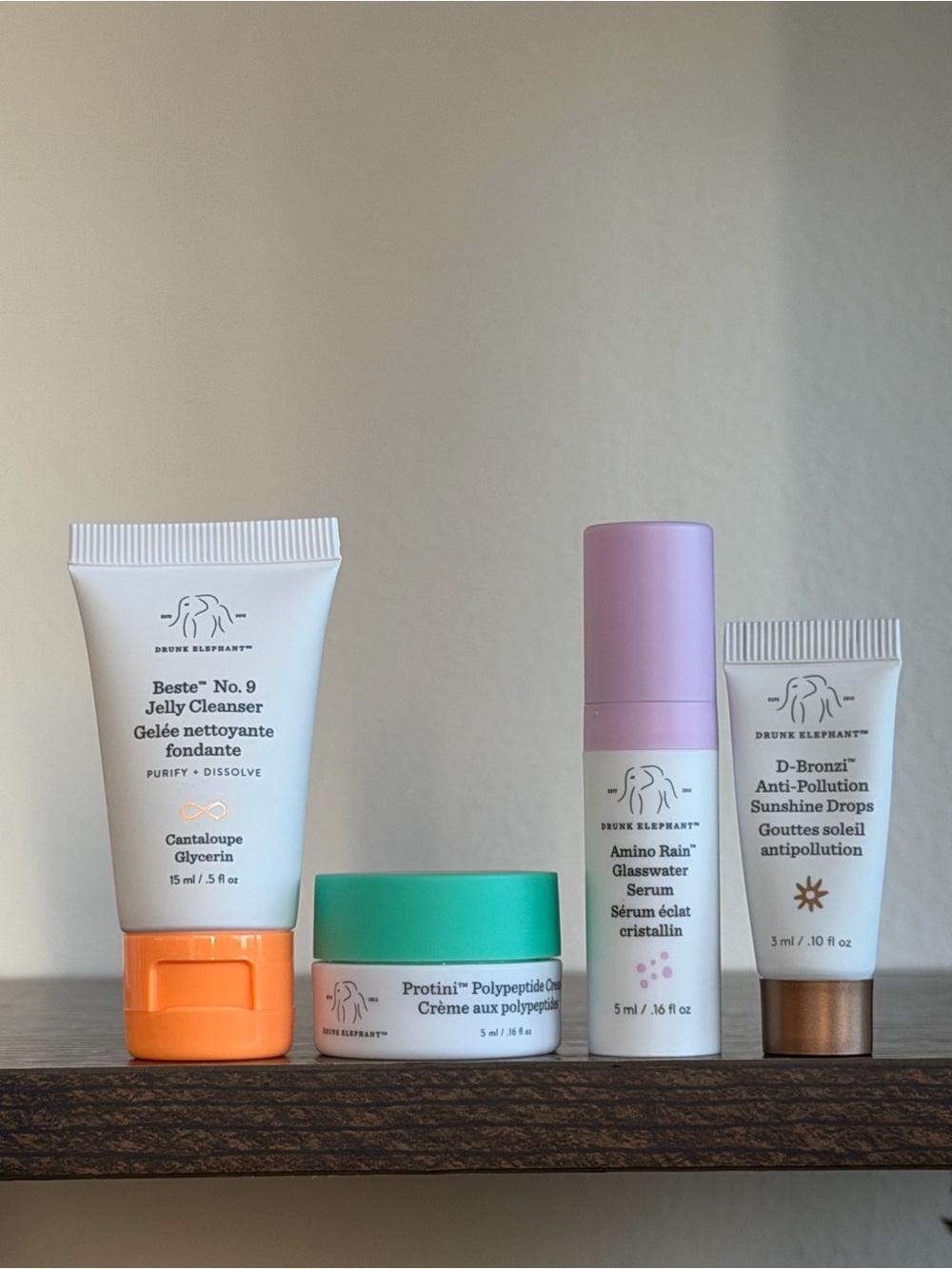 Drunk Elephant skincare bundle